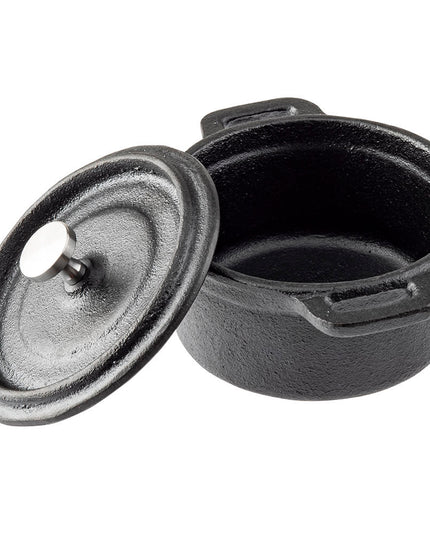 Nồi Gang Tablecraft 10166.9 lít Núm Thép Không Gỉ - Đen