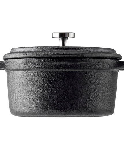 Nồi Gang Tablecraft 10166.9 lít Núm Thép Không Gỉ - Đen