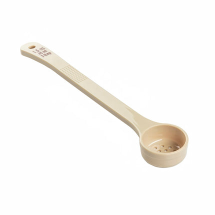 Muỗng Chia Phần Có Lỗ Tablecraft 11169 44 ml Tay Cầm Dài Polycarbonate Màu Be