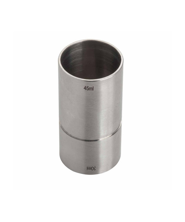 Ly Đong Đôi Thimble Tablecraft 11415 - 30 ml & 45 ml, Thép Không Gỉ