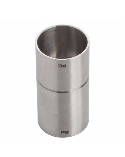 Ly Đong Đôi Thimble Tablecraft 11415 - 30 ml & 45 ml, Thép Không Gỉ