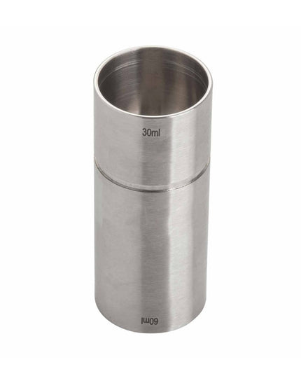 Ly Đong Đôi Thimble Tablecraft 11416 - 30 ml & 60 ml, Thép Không Gỉ