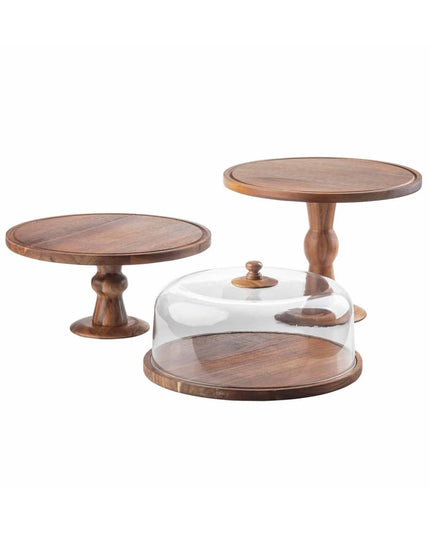 Đĩa Bánh Tròn Tablecraft 11440 31.8 cm Gỗ Acacia