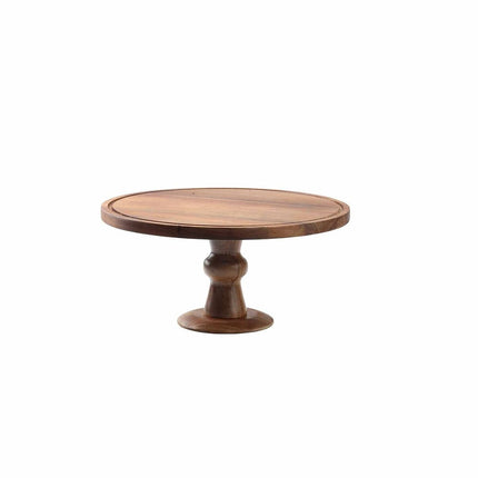 Đế Bánh Tròn Tablecraft 11441 32 cm - Cao 15 cm, Gỗ Acacia