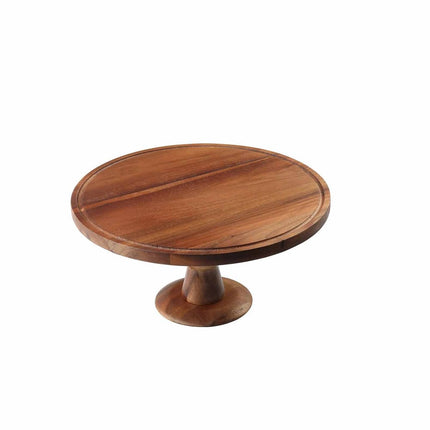 Đế Bánh Tròn Tablecraft 11441 32 cm - Cao 15 cm, Gỗ Acacia