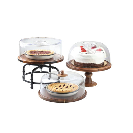 Đế Bánh Tròn Tablecraft 11441 32 cm - Cao 15 cm, Gỗ Acacia