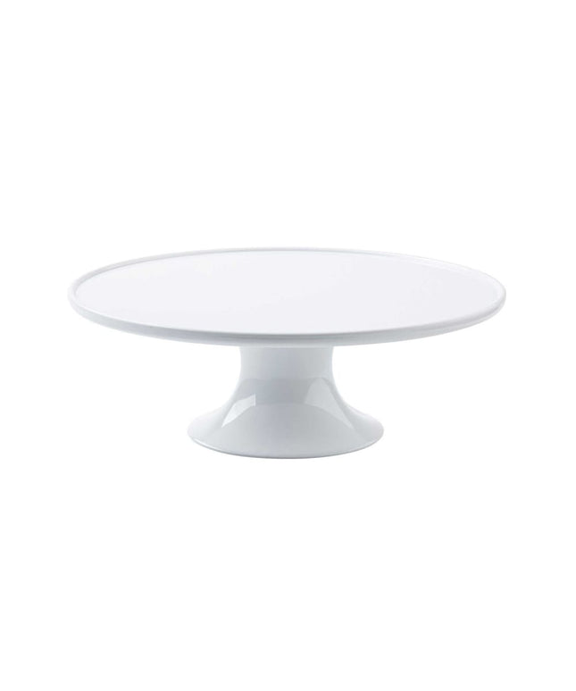 Đế Bánh Tròn Tablecraft 11489 29 cm - Cao 10 cm, Melamine, Trắng
