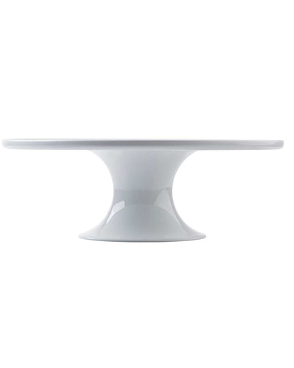 Đế Bánh Tròn Tablecraft 11489 29 cm - Cao 10 cm, Melamine, Trắng