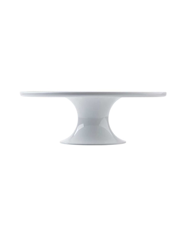 Đế Bánh Tròn Tablecraft 11489 29 cm - Cao 10 cm, Melamine, Trắng