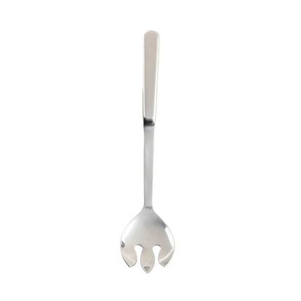 Thìa Phục Vụ Có Rãnh Tablecraft 11628 29.8 cm Thép Không Gỉ Tay Cầm Rỗng
