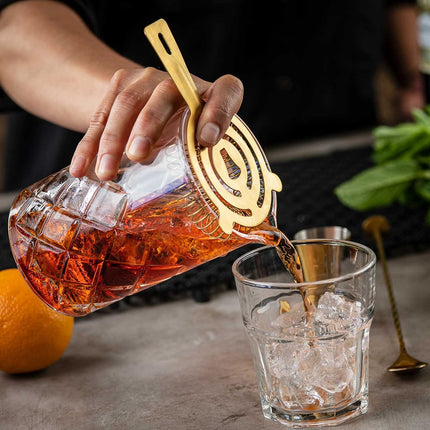 Lọc Bar 2 Răng Tablecraft 11815 Thép Không Gỉ Màu Vàng