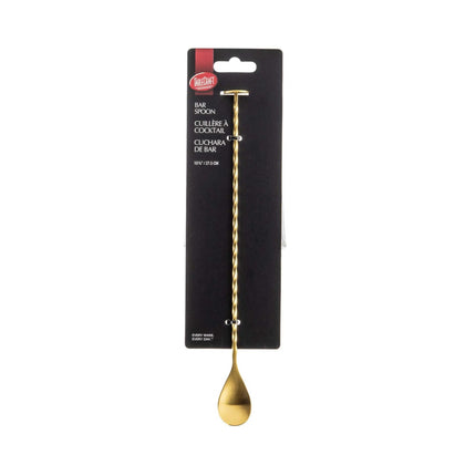 Thìa Bar Tablecraft 11816 28 cm Đầu Muddler, Vàng