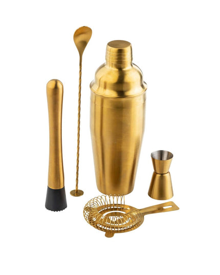 Thìa Bar Tablecraft 11816 28 cm Đầu Muddler, Vàng