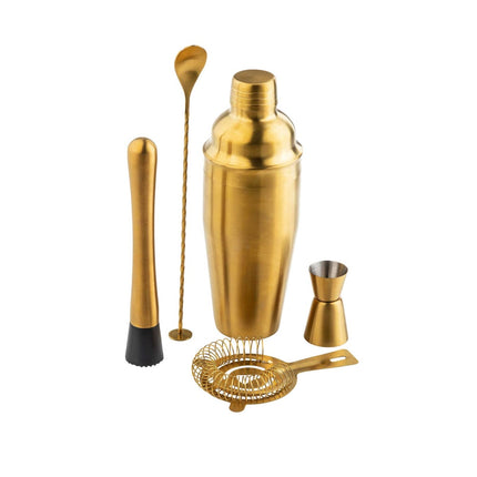Thìa Bar Tablecraft 11816 28 cm Đầu Muddler, Vàng