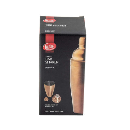 Bộ Bình Lắc Cocktail Thép Không Gỉ Tablecraft 11818 710 ml Đồng