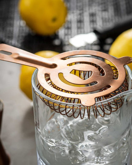 Lọc Cocktail 2 Răng Tablecraft 11820 Thép Không Gỉ Màu Đồng