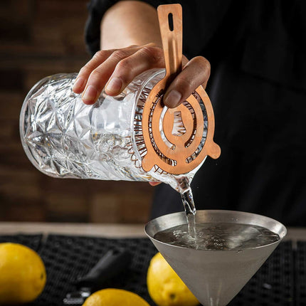 Lọc Cocktail 2 Răng Tablecraft 11820 Thép Không Gỉ Màu Đồng