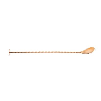 Thìa Bar Tablecraft 11821 28 cm Đầu Muddler, Đồng