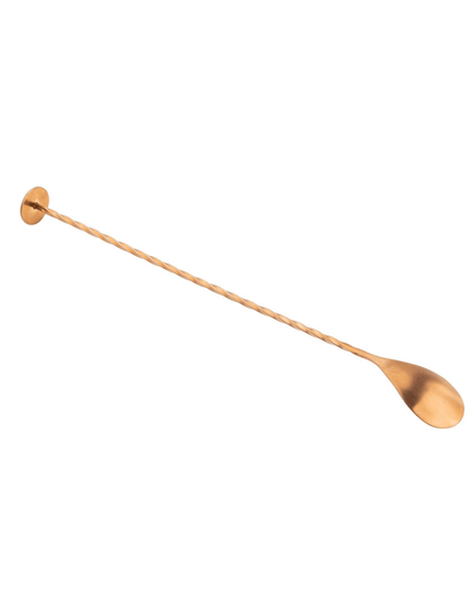 Thìa Bar Tablecraft 11821 28 cm Đầu Muddler, Đồng
