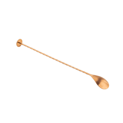Thìa Bar Tablecraft 11821 28 cm Đầu Muddler, Đồng