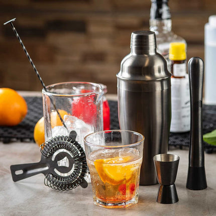 Lọc Cocktail 2 Răng Tablecraft 11825 Thép Không Gỉ Màu Gunmetal