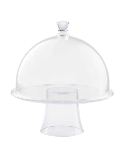 Đế Bánh Tròn Tablecraft 11885 32.5 cm - Cao 13.5 cm, SAN, Trong Suốt