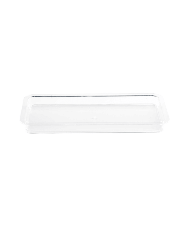 Đĩa Bánh Chữ Nhật Tablecraft 11886 37.5 x 18.4 cm Nhựa SAN Trong Suốt