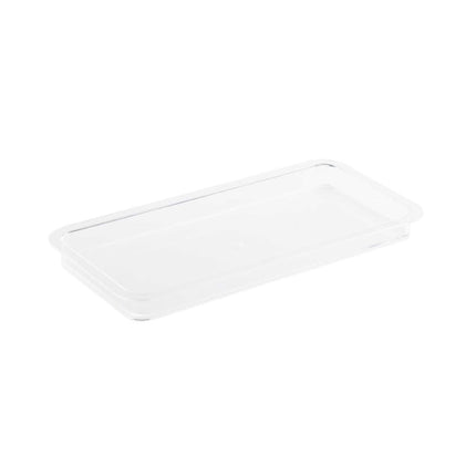Đĩa Bánh Chữ Nhật Tablecraft 11886 37.5 x 18.4 cm Nhựa SAN Trong Suốt