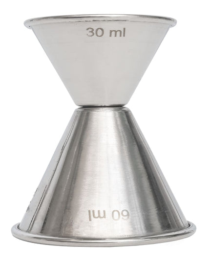 Ly Đong Đôi Tablecraft 1206 30 ml & 60 ml Thép Không Gỉ
