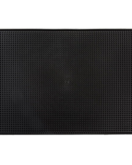 Thảm Quầy Bar Chữ Nhật Tablecraft 1218BK 45.7 x 30.5 cm Cao Su Đen