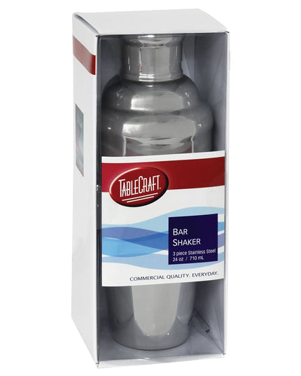 Bộ Bình Lắc Cocktail Tablecraft 1224 710 ml Thép Không Gỉ