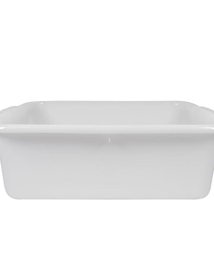 Tablecraft 1537N Hộp Bảo Quản Thực Phẩm Polyethylene, 21 1/4 x 15 3/4 x 17.8 cm, Trắng