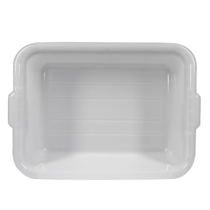 Tablecraft 1537N Hộp Bảo Quản Thực Phẩm Polyethylene, 21 1/4 x 15 3/4 x 17.8 cm, Trắng