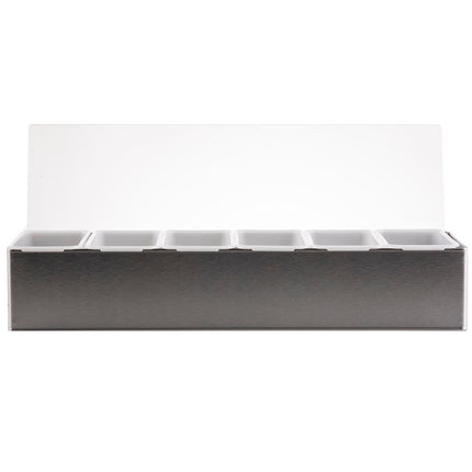 Khay Trang Trí Bar Tablecraft 1606 6 Ngăn - Nắp Bản Lề Phẳng