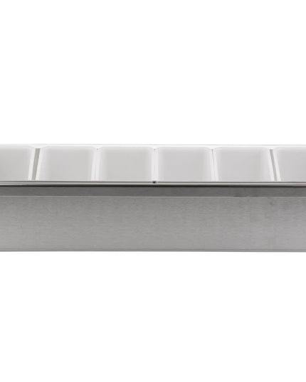 Khay Trang Trí Bar Tablecraft 1606 6 Ngăn - Nắp Bản Lề Phẳng