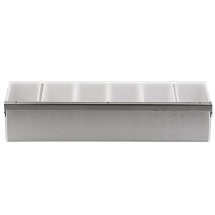 Khay Trang Trí Bar Tablecraft 1606 6 Ngăn - Nắp Bản Lề Phẳng