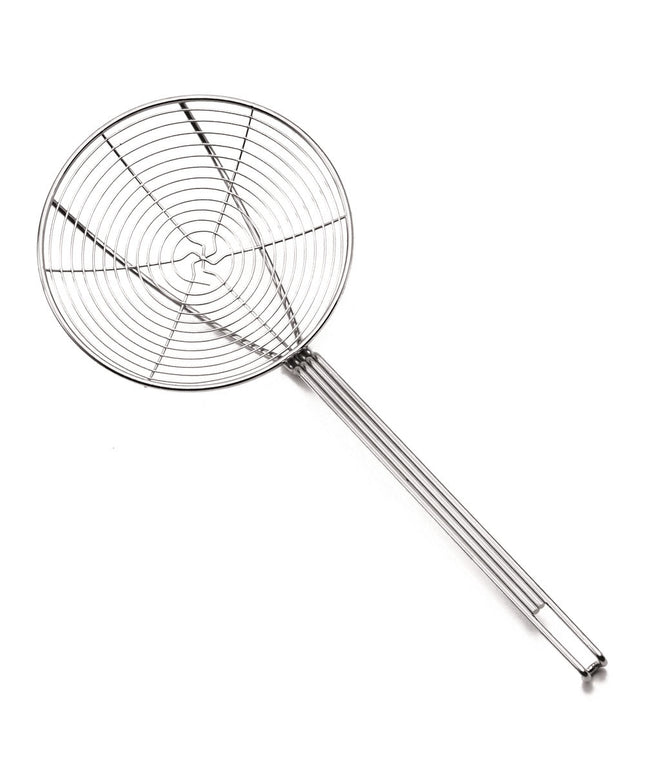 Vợt Lọc Tròn Tablecraft 2409 22.9 cm Dài 54.6 cm Dây Xoắn Mạ Niken