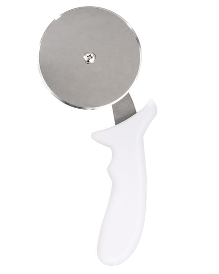 Dao Cắt Pizza Tablecraft 4106W 10.2 cm Cán Nhựa Trắng, Thép Không Gỉ