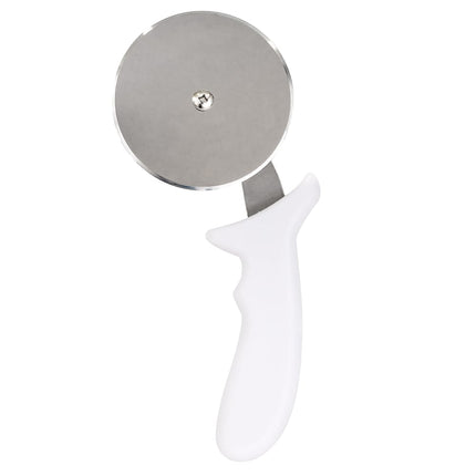 Dao Cắt Pizza Tablecraft 4106W 10.2 cm Cán Nhựa Trắng, Thép Không Gỉ