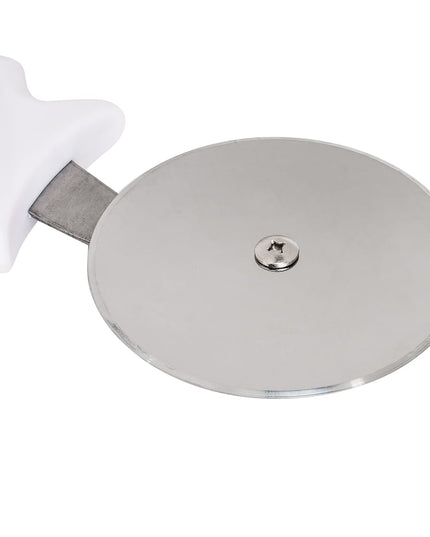 Dao Cắt Pizza Tablecraft 4106W 10.2 cm Cán Nhựa Trắng, Thép Không Gỉ