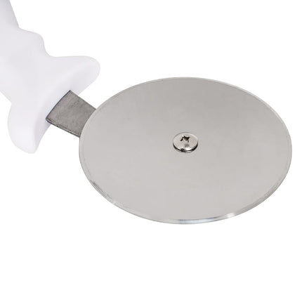 Dao Cắt Pizza Tablecraft 4106W 10.2 cm Cán Nhựa Trắng, Thép Không Gỉ