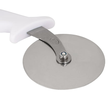 Dao Cắt Pizza Tablecraft 4106W 10.2 cm Cán Nhựa Trắng, Thép Không Gỉ