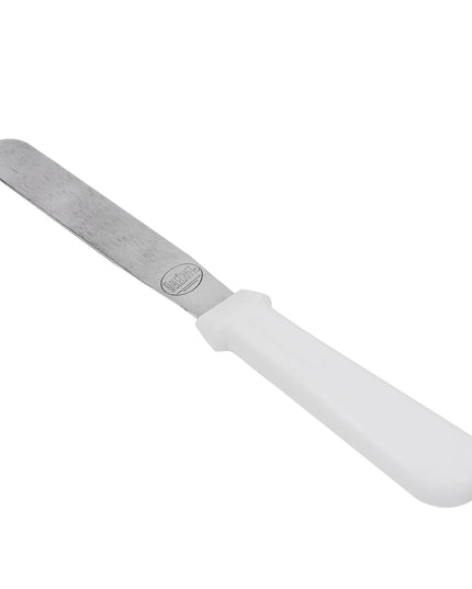 Phới Phết Trang Trí & Phết Kem Tablecraft 4206 15.2 cm Tay Cầm ABS Trắng, Lưỡi Thép Không Gỉ