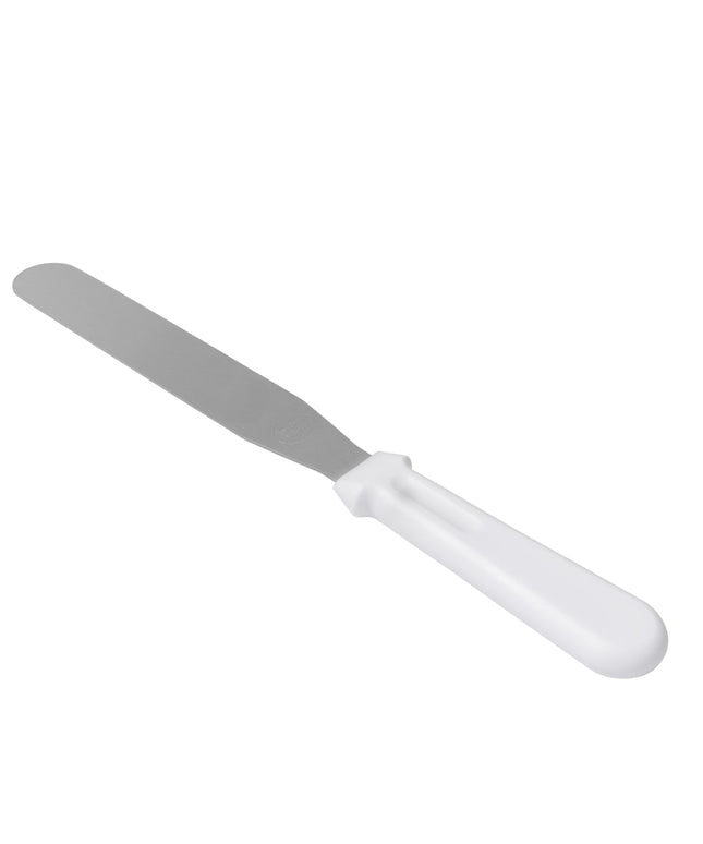 Phới Phết Trang Trí & Phết Kem Tablecraft 4208 20.3 cm Tay Cầm ABS Trắng, Lưỡi Thép Không Gỉ