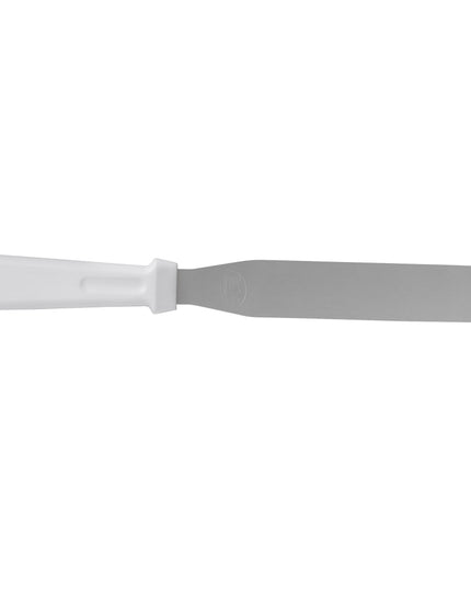 Phới Phết Trang Trí & Phết Kem Tablecraft 4208 20.3 cm Tay Cầm ABS Trắng, Lưỡi Thép Không Gỉ