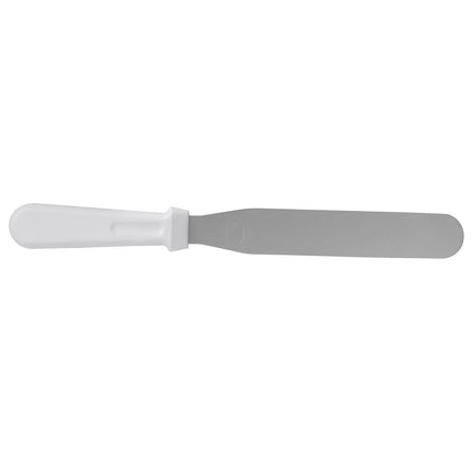 Phới Phết Trang Trí & Phết Kem Tablecraft 4208 20.3 cm Tay Cầm ABS Trắng, Lưỡi Thép Không Gỉ