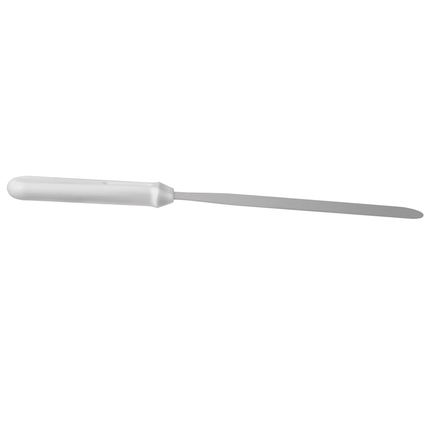 Phới Phết Trang Trí & Phết Kem Tablecraft 4208 20.3 cm Tay Cầm ABS Trắng, Lưỡi Thép Không Gỉ