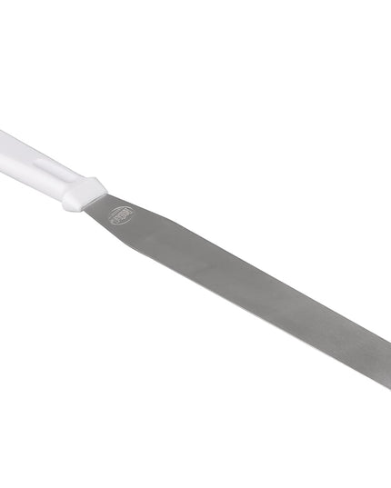 Phới Phết Trang Trí & Phết Kem Tablecraft 4210 25.4 cm Tay Cầm ABS Trắng, Lưỡi Thép Không Gỉ