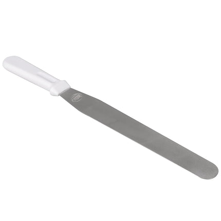 Phới Phết Trang Trí & Phết Kem Tablecraft 4210 25.4 cm Tay Cầm ABS Trắng, Lưỡi Thép Không Gỉ