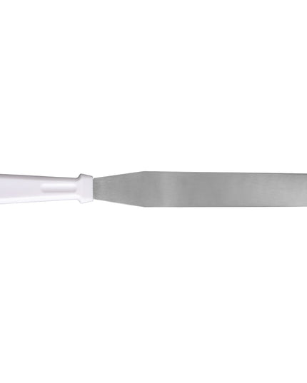 Phới Phết Trang Trí & Phết Kem Tablecraft 4212 30.5 cm Tay Cầm ABS Trắng, Lưỡi Thép Không Gỉ